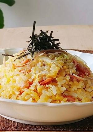 簡単夕食♪節約炒飯♪ヘルシーランチ♪-レシピのメイン写真