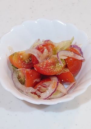 🍅トマトのガーリック🧀チーズサラダ-レシピのメイン写真