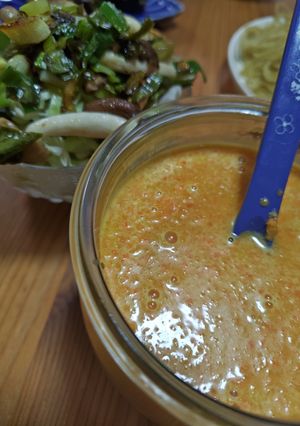 ゴマ油を使って食べるドレッシング-レシピのメイン写真