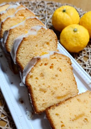 ゆずたっぷりパウンドケーキ-レシピのメイン写真