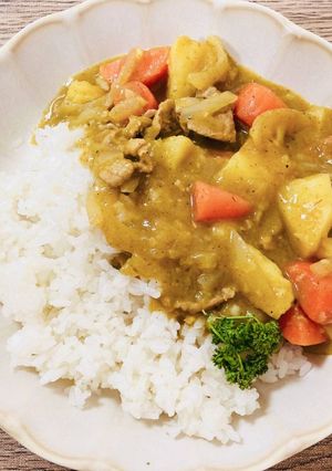 少年の和風カレー　カレーの壺で-レシピのメイン写真