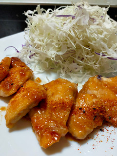 鶏むね肉のしょうが焼き-レシピのメイン写真