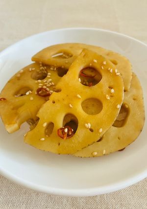炒めない！れんこんのきんぴら風-レシピのメイン写真