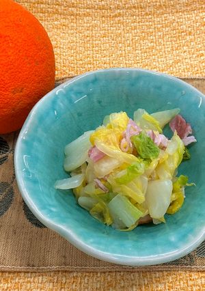 調理時間5分！！白菜のさっぱり和え-レシピのメイン写真