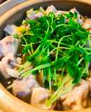 鍋の素●鶏大根ときのこのシンプル鍋