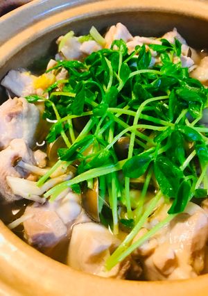 鍋の素●鶏大根ときのこのシンプル鍋-レシピのメイン写真