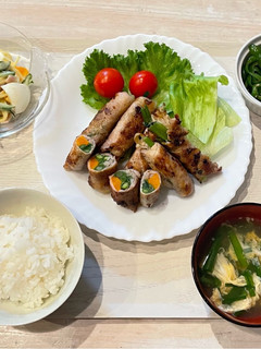 ビタミン強化!小松菜とえのきの肉巻き-レシピのメイン写真