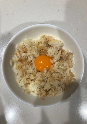 塩胡椒のシンプル卵かけご飯-レシピのメイン写真