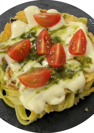 とろ~りチーズのオコノベーゼ-レシピのメイン写真