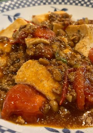 栄養満点!トマト納豆麻婆豆腐-レシピのメイン写真