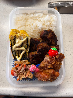 ハンバーグ弁当-レシピのメイン写真