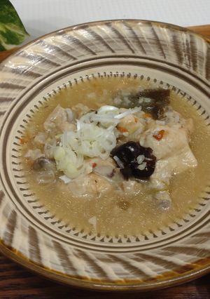 圧力鍋で簡単！手羽元の参鶏湯-レシピのメイン写真