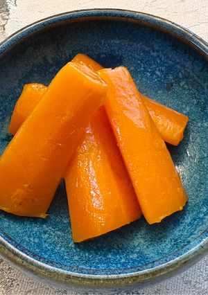 幼児食☆やさしい味の子供にんじんグラッセ-レシピのメイン写真