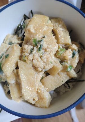 節約ごはん♪京風衣笠丼-レシピのメイン写真