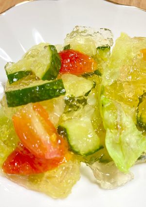 夏野菜のテリーヌ-レシピのメイン写真
