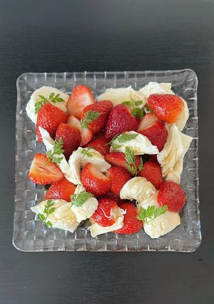 いちごとモッツァレラ🍓-レシピのメイン写真