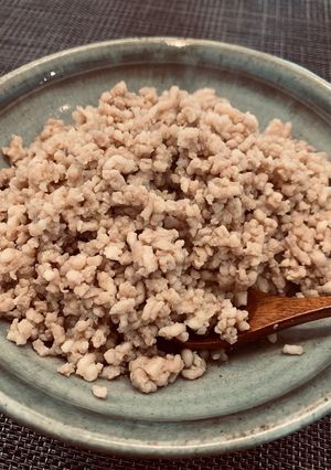 ふんわり⭐︎鶏そぼろ-レシピのメイン写真