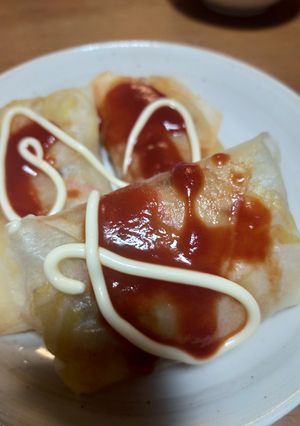 ジャガイモチーズ春巻き-レシピのメイン写真