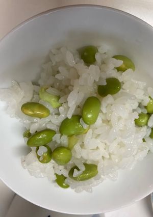 手間ちょっとの簡単枝豆ご飯-レシピのメイン写真