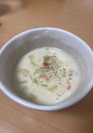 クラムチャウダー-レシピのメイン写真