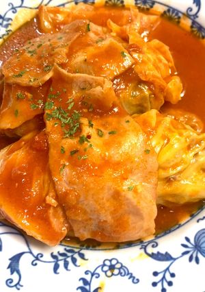 濃厚トマトロールキャベツ-レシピのメイン写真