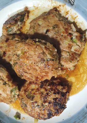 簡単 長ネギ入り鳥つくね味噌味-レシピのメイン写真