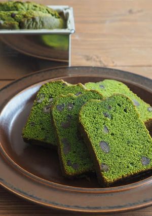 抹茶と大納言のパウンド-レシピのメイン写真