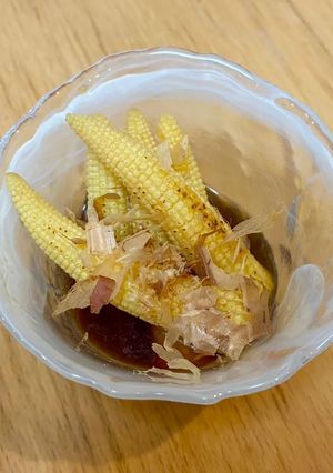ヤングコーンの焼き浸し-レシピのメイン写真