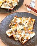 発酵おつまみ☆野沢菜チーズちくわ