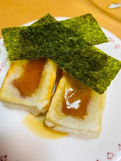 カリっと揚げ餅のすきタレがけ-レシピのメイン写真