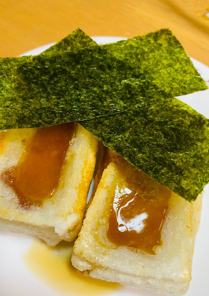 カリっと揚げ餅のすきタレがけ-レシピのメイン写真