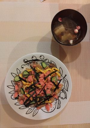 ひな祭りちらし寿司-レシピのメイン写真