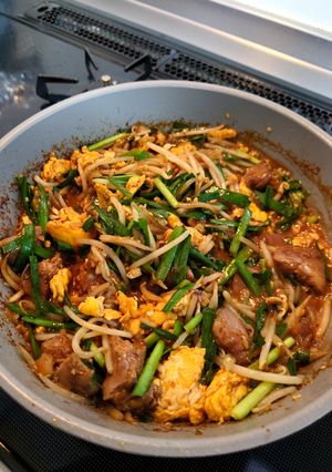 鶏レバー炒め-レシピのメイン写真
