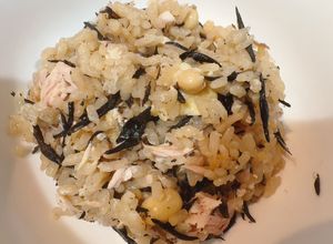 最強炊き込みご飯　ひじき＆大豆＆ツナ-レシピのメイン写真