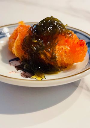 即食べたい、明太子のもずく乗せ-レシピのメイン写真