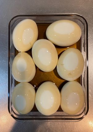 作り置き 半熟玉子の味たまご-レシピのメイン写真