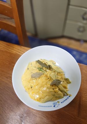 オクラと香ばしスリランカカリヤ-レシピのメイン写真