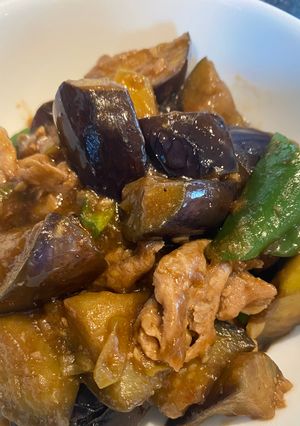 豚こま麻婆茄子-レシピのメイン写真