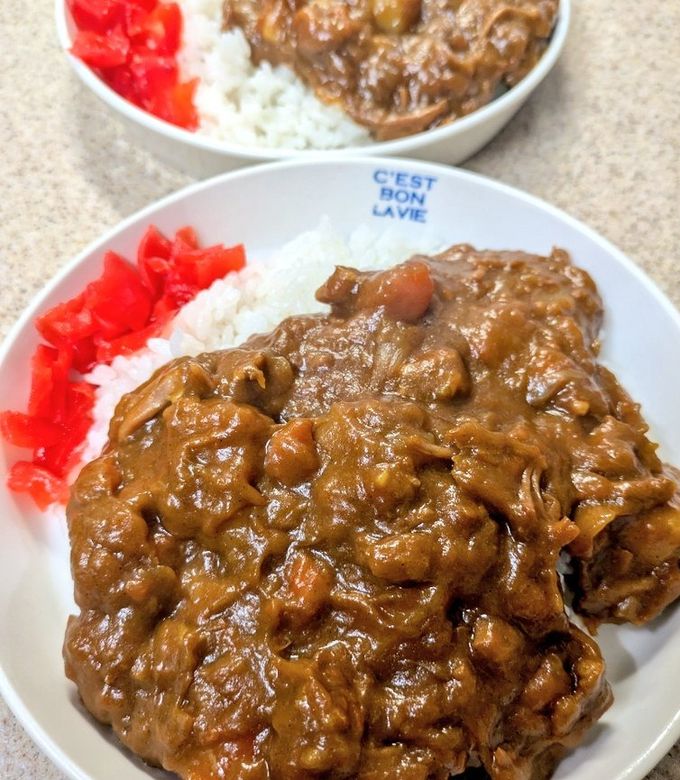 【圧力鍋】ドロっとバーモントカレー辛口-レシピのメイン写真