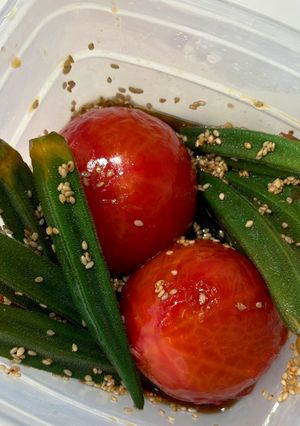 夏野菜冷やしおでん（中華風ドレッシング)-レシピのメイン写真