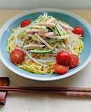 ベジ♪棒棒鶏（バンバンジー）冷やし麺