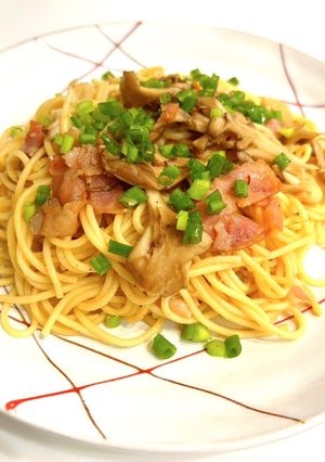 ＊舞茸とベーコンの和風パスタ＊-レシピのメイン写真
