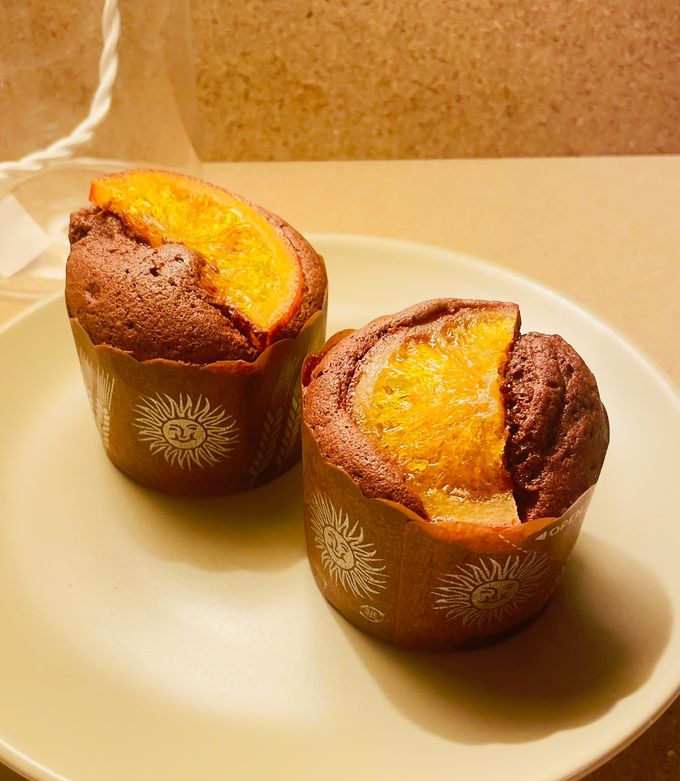 オレンジとチョコの誘惑『贅沢マフィン』 by ☆あんとん