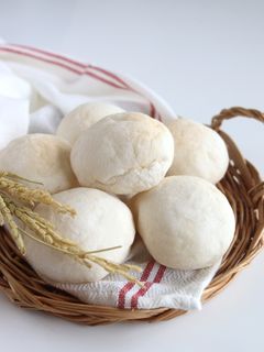 こねない!基本の丸パン★米粉パン-レシピのメイン写真