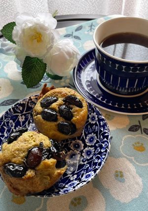 黒豆抹茶マフィン⭐︎-レシピのメイン写真