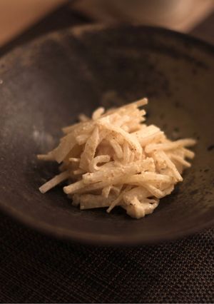 皮も余さず♪大根のレンチンマヨネーズ和え-レシピのメイン写真