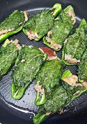 ピーマンと青じその肉詰め！-レシピのメイン写真