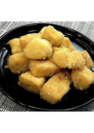 絹厚揚げのちぎり揚げ★動画あり★-レシピのメイン写真