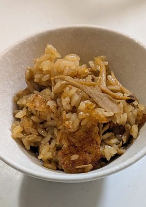 てりやき炊き込みご飯-レシピのメイン写真