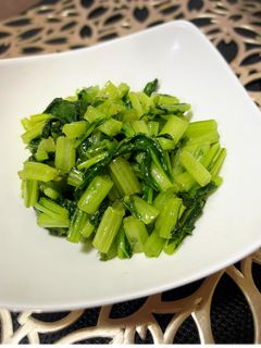 カブの葉の炒め物 -レシピのメイン写真